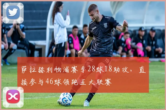 萨拉赫利物浦赛季28球18助攻，直接参与46球领跑五大联赛